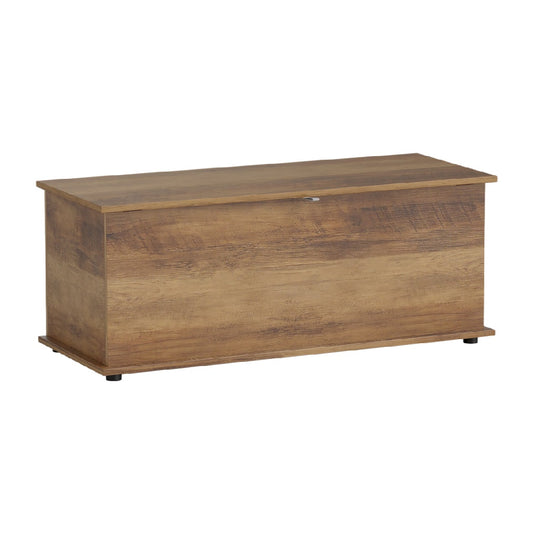 収納ボックスはリビング用に設計された合成木材製 - 120 x 50 x 45