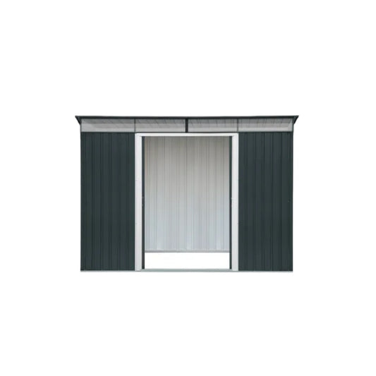 金属製ガーデンシェッド - 屋外収納用 - スチール - 200 x 100 x 150